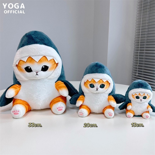 "Gato Gatito Michi De Peluche Kawaii Con Disfraz Diseños 20cm "