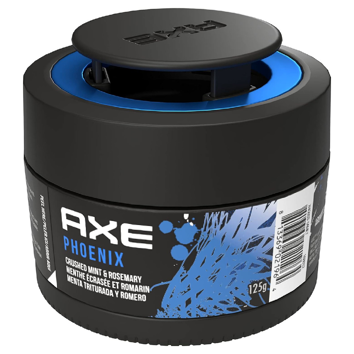 4 Pack Aromatizante Auto AXE GEL Dark 4 Aromas.
