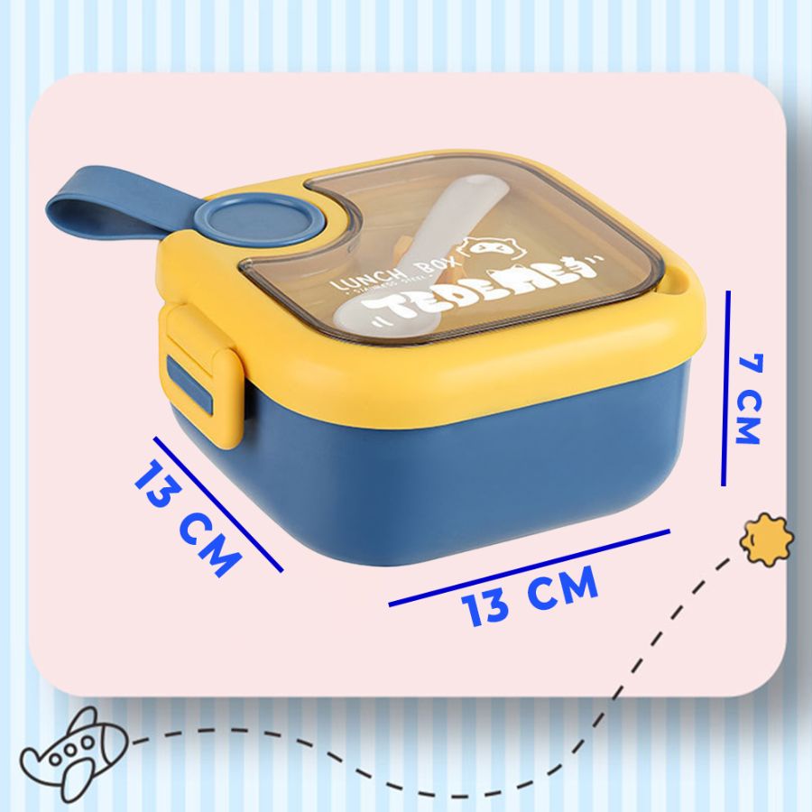 Lonchera Térmica de Acero Inoxidable con tazón complementario para alimentos.
