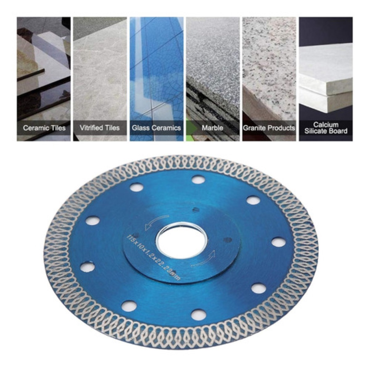 Discos Diamante, Mármol, Granito, Porcelanato, Cerámica 3pcs