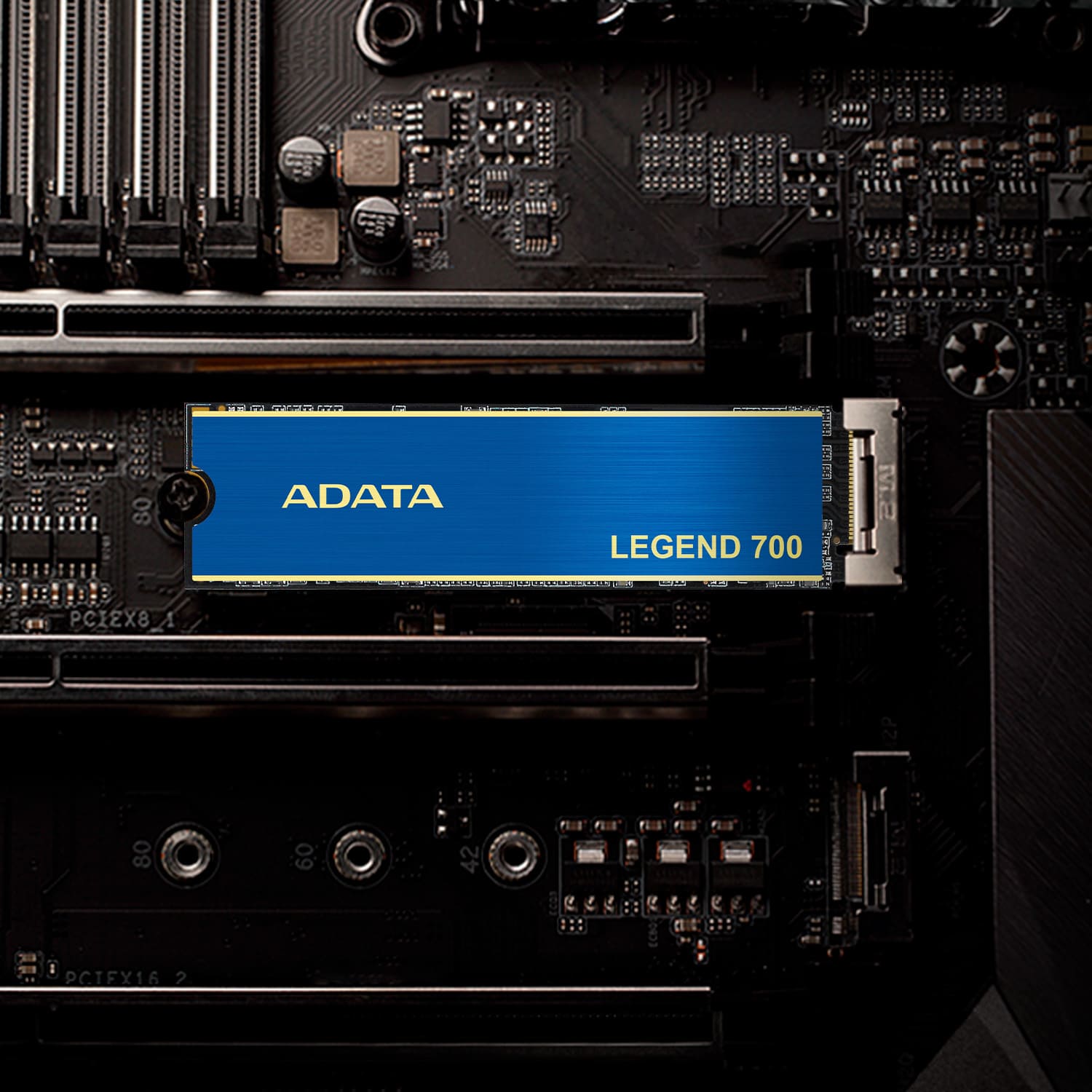 Unidad de Estado Sólido Adata Legend 700 de 1 TB, M2 2280, NVMe PCIe Gen 3X4, 2000/1600 MB/s.