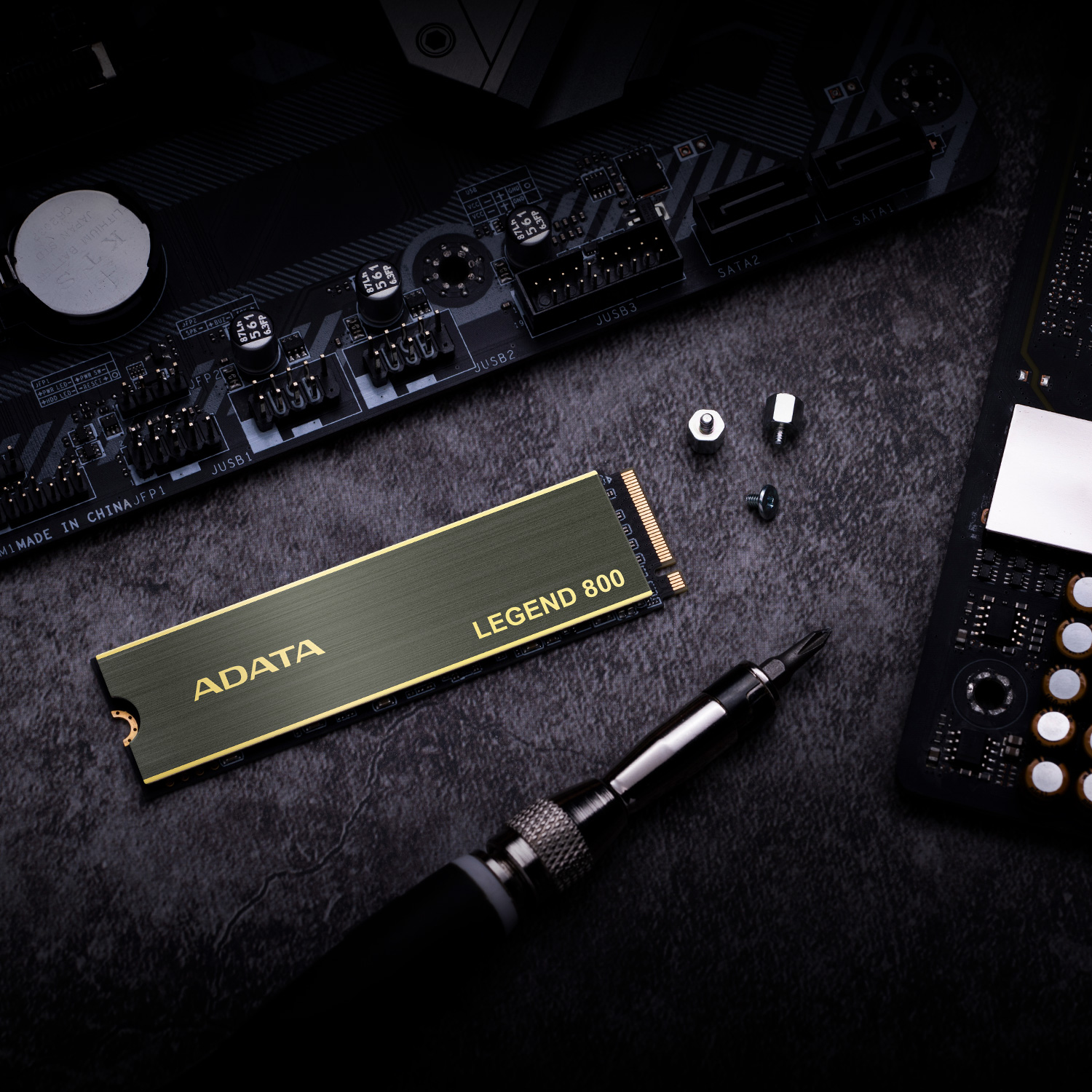 Unidad de Estado Sólido Adata Legend 800 de 500 GB, M2 2280, NVMe PCIe Gen 4X4, 3500/2200 MB/s
