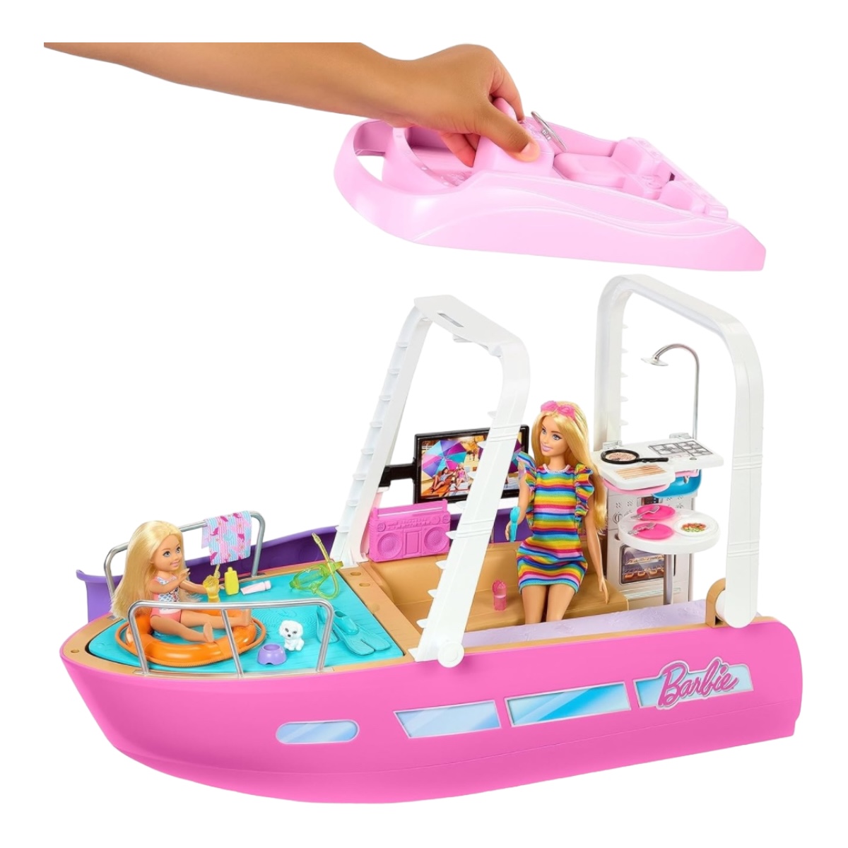 Barbie Set De Juego Bote De Los