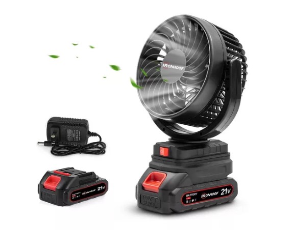Mini Ventilador Portátil Recargable Inalámbrico 5inch T.