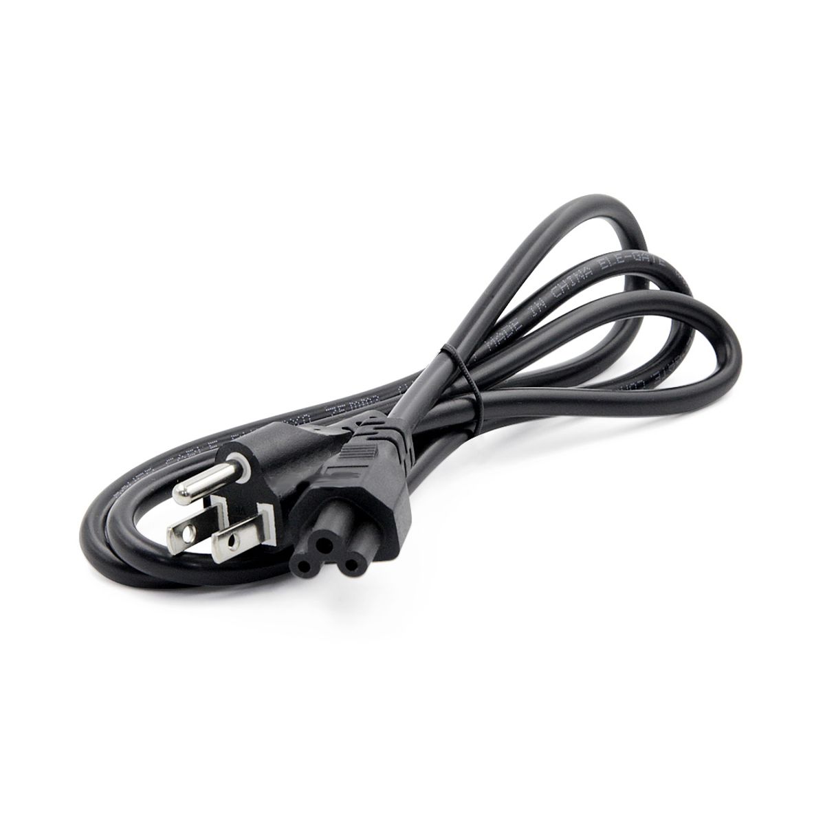 Cable De Corriente Trifasico Para Cargador de Laptop 1.5 metros.