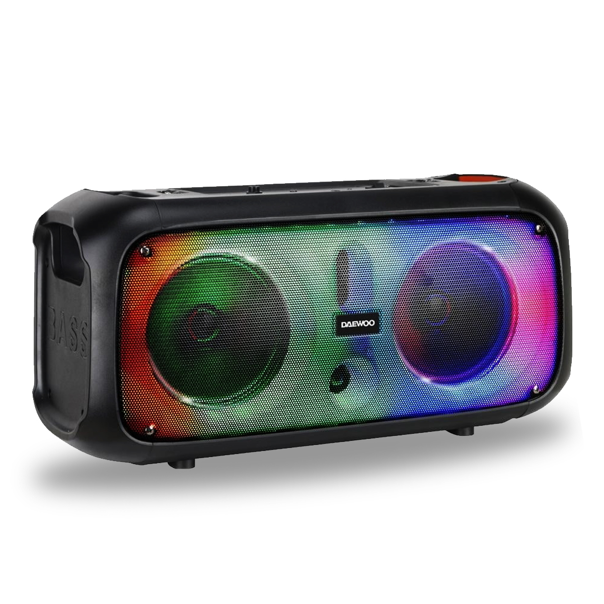 Bocina Recargable 2x6.5 Pulgadas Daewoo Boombox Dw-1987 