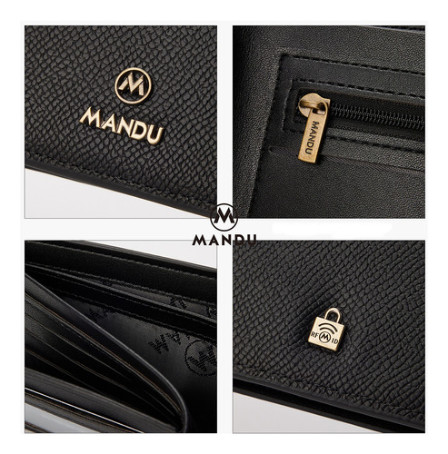 Carteras Para Hombre Con Gran Capacidad Y Protección Rfid.