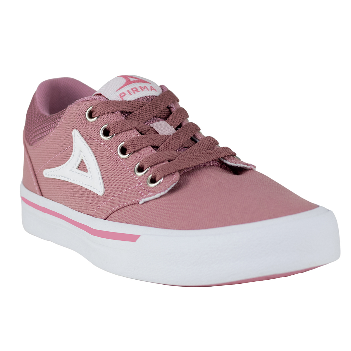 Tenis Rosa Pirma Mujer Choclo Urbano 6034 Rsa Blanco Confort.