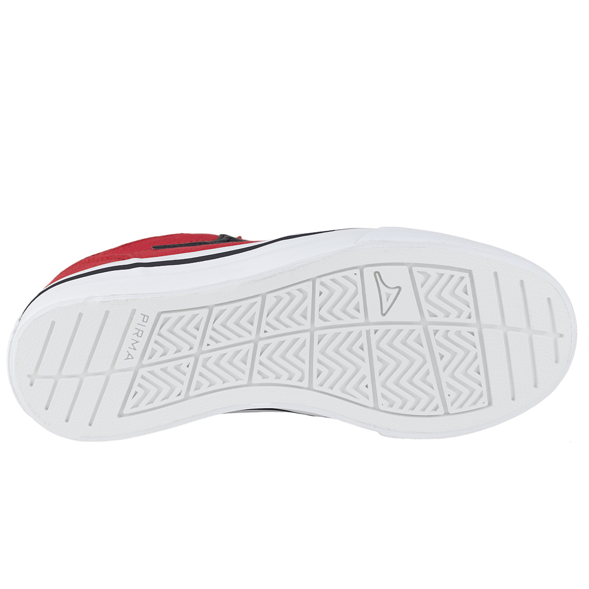 Tenis Rojo Pirma Ronnie Choclo Urbano Hombre 6034 Rjo Negro.