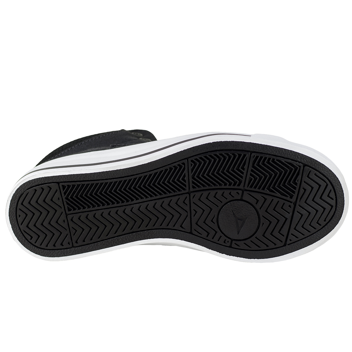 Tenis Pirma Urbano 6033 Negro Blanco Tipo Bota Juvenil Confort.