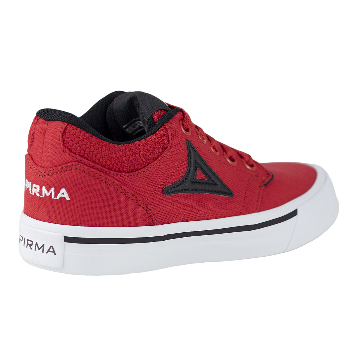 Tenis Rojo Pirma Ronnie Choclo Urbano Hombre 6034 Rjo Negro.