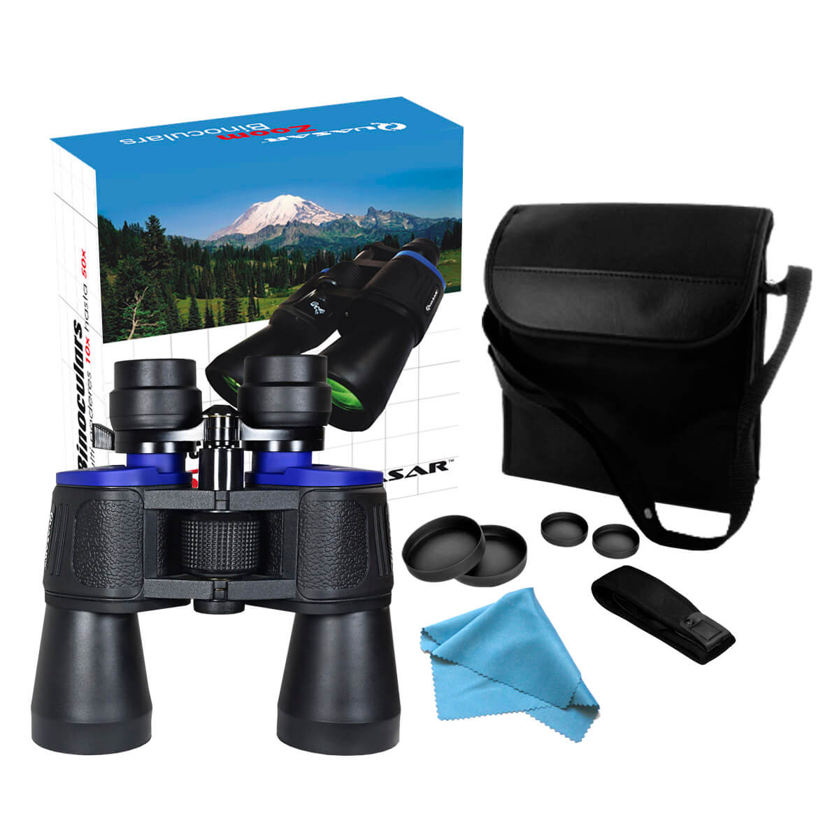 Binoculares Quasar Zoom Qz50 50x50mm.