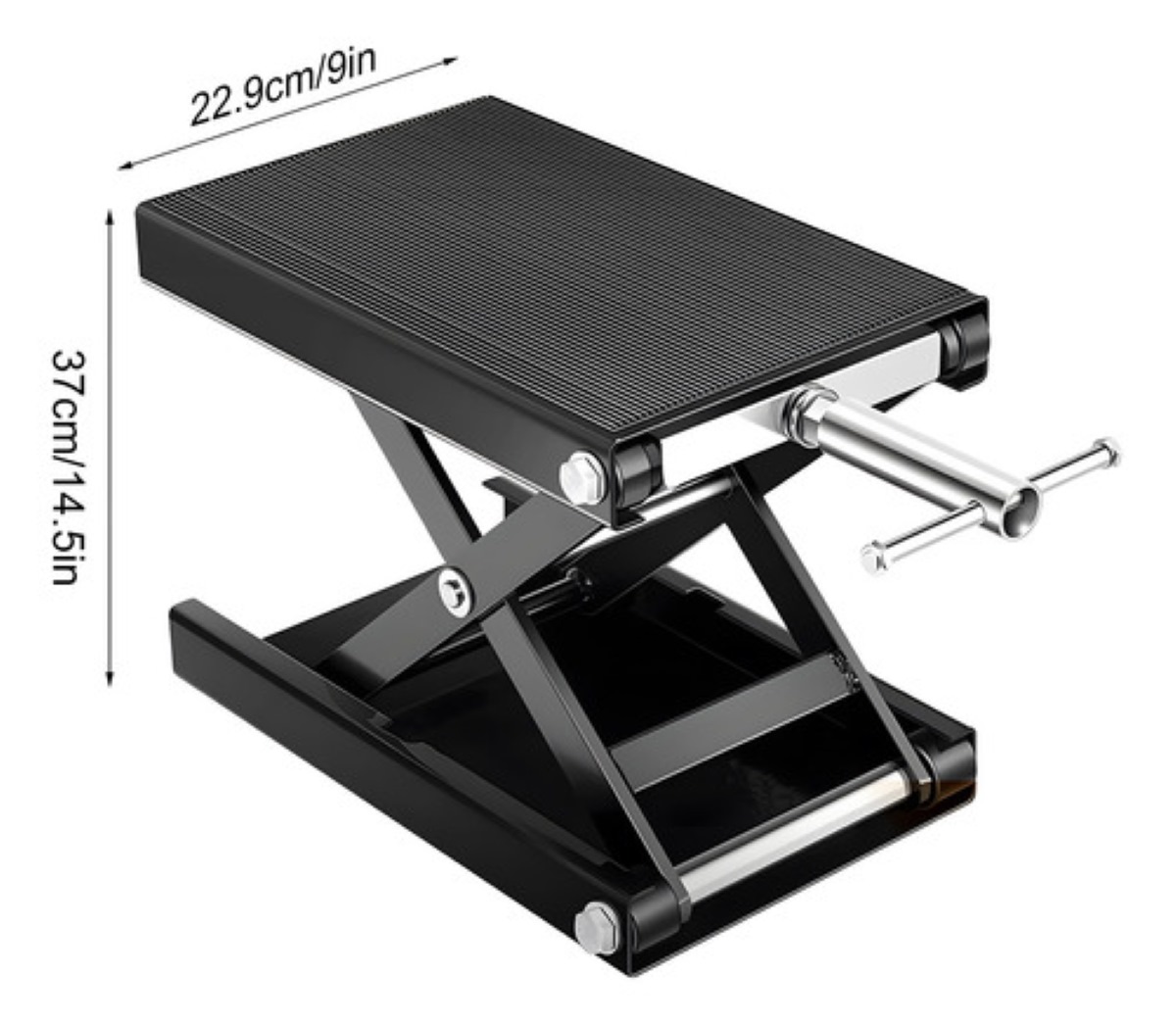 Elevador Mecánico De Motocicleta De 1100lb 90mm-370mm