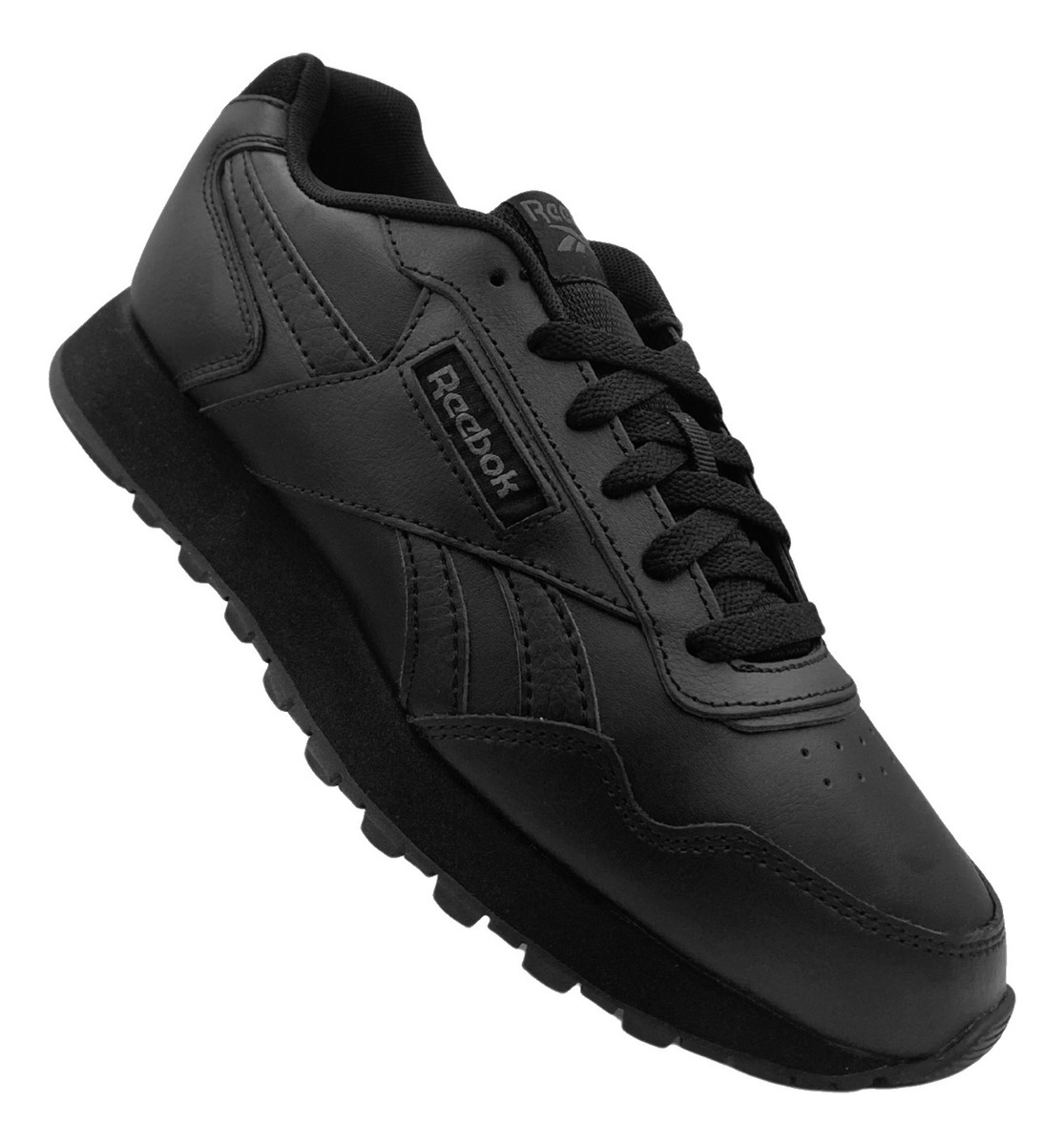Tenis Reebok Negro Glide Gz2323 Para Hombre Casual Clásico.