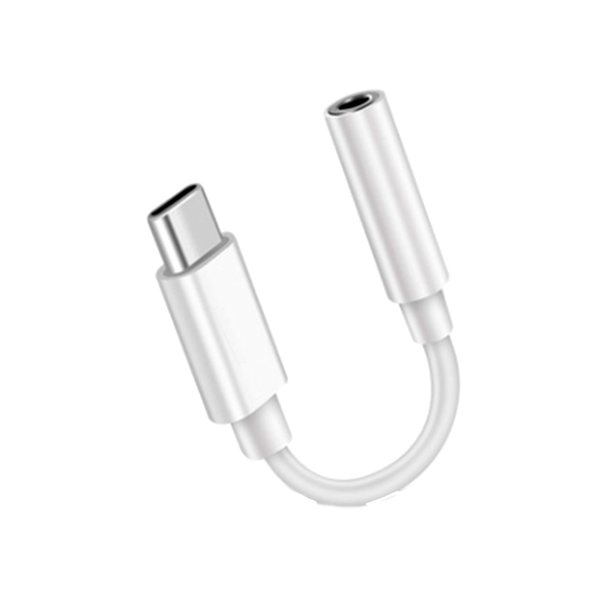 Adaptador USB Tipo C a Salida Auxiliar 3.5mm Para Celular .