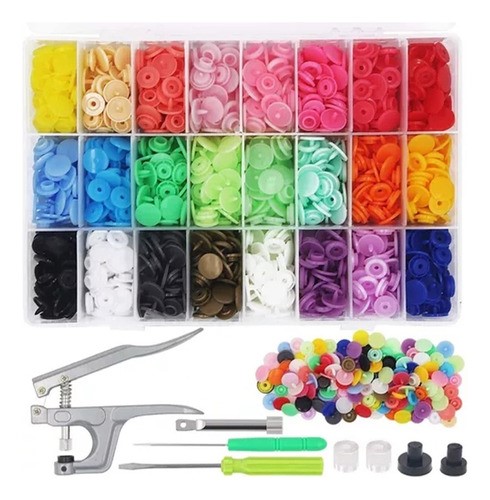"Pinza Kam Presión Botón Snap Y 360 Juegos De Broches T5 12mm "