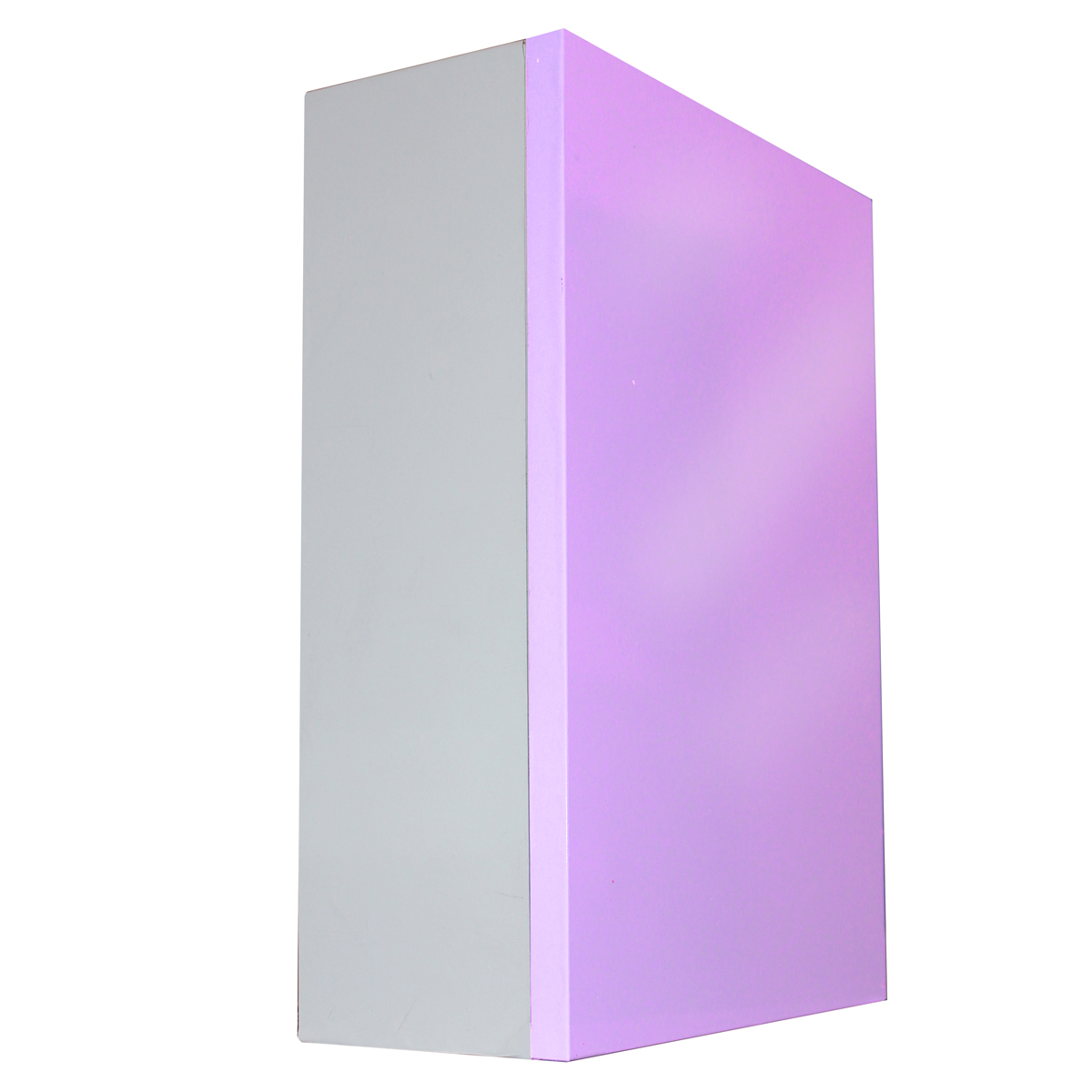 Botiquin Repisa Mdf 35cm Pared Primeros Auxilios Vinil Lila.