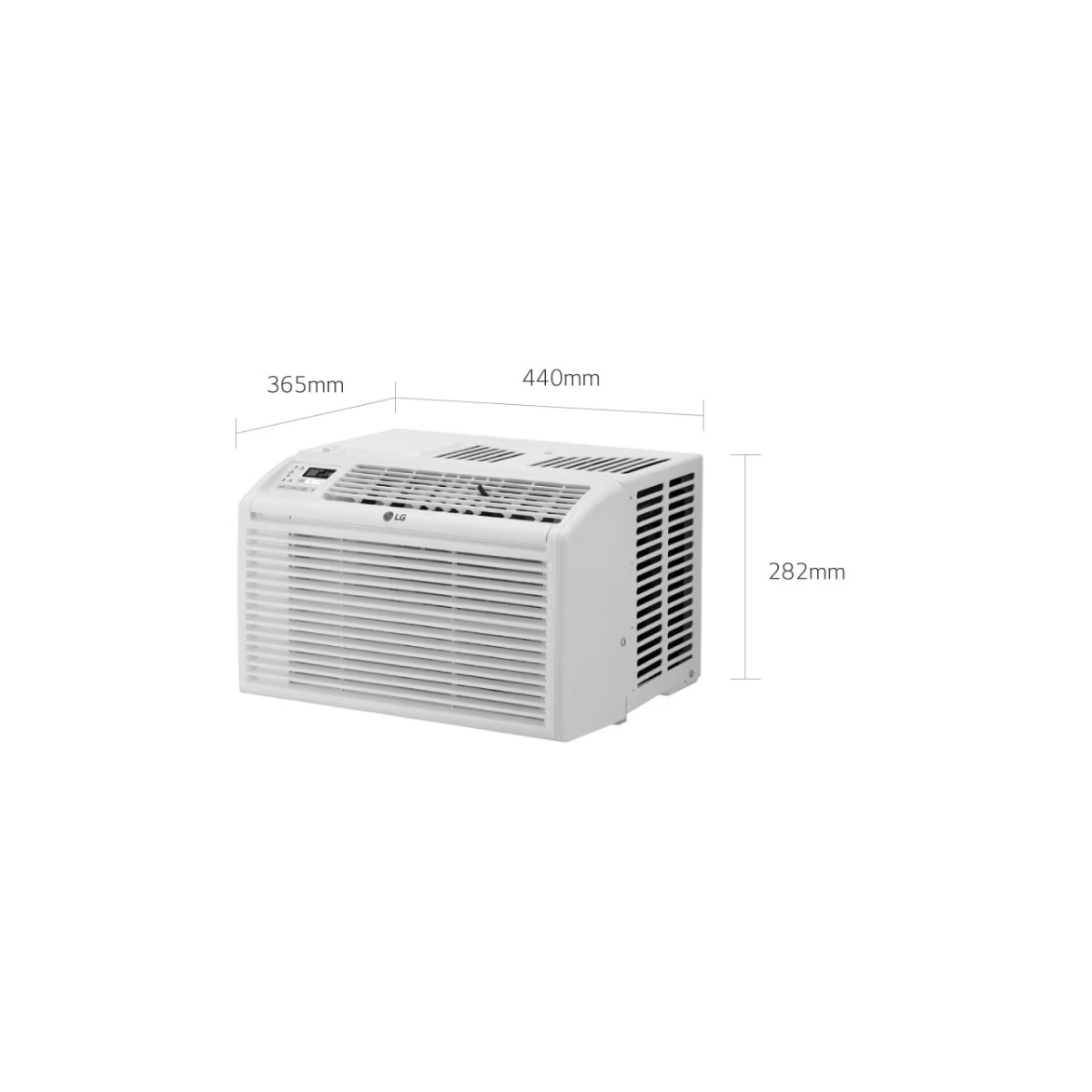 Aire Acondicionado LG W051CE Tipo ventana 5000 BTUs  Solo Frío 115V.