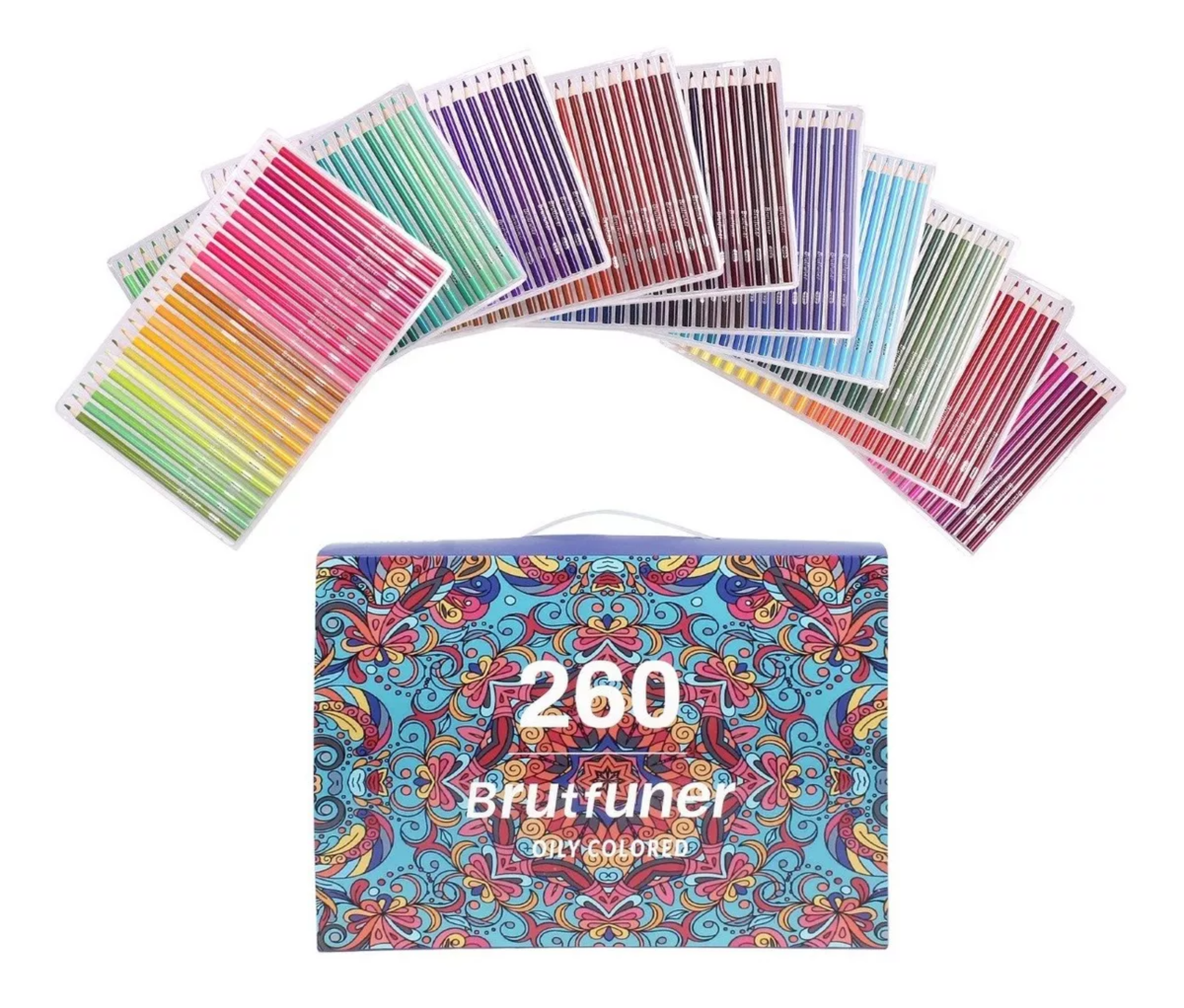 Lápices De Colores Brutfuner Juego De 260pcs.