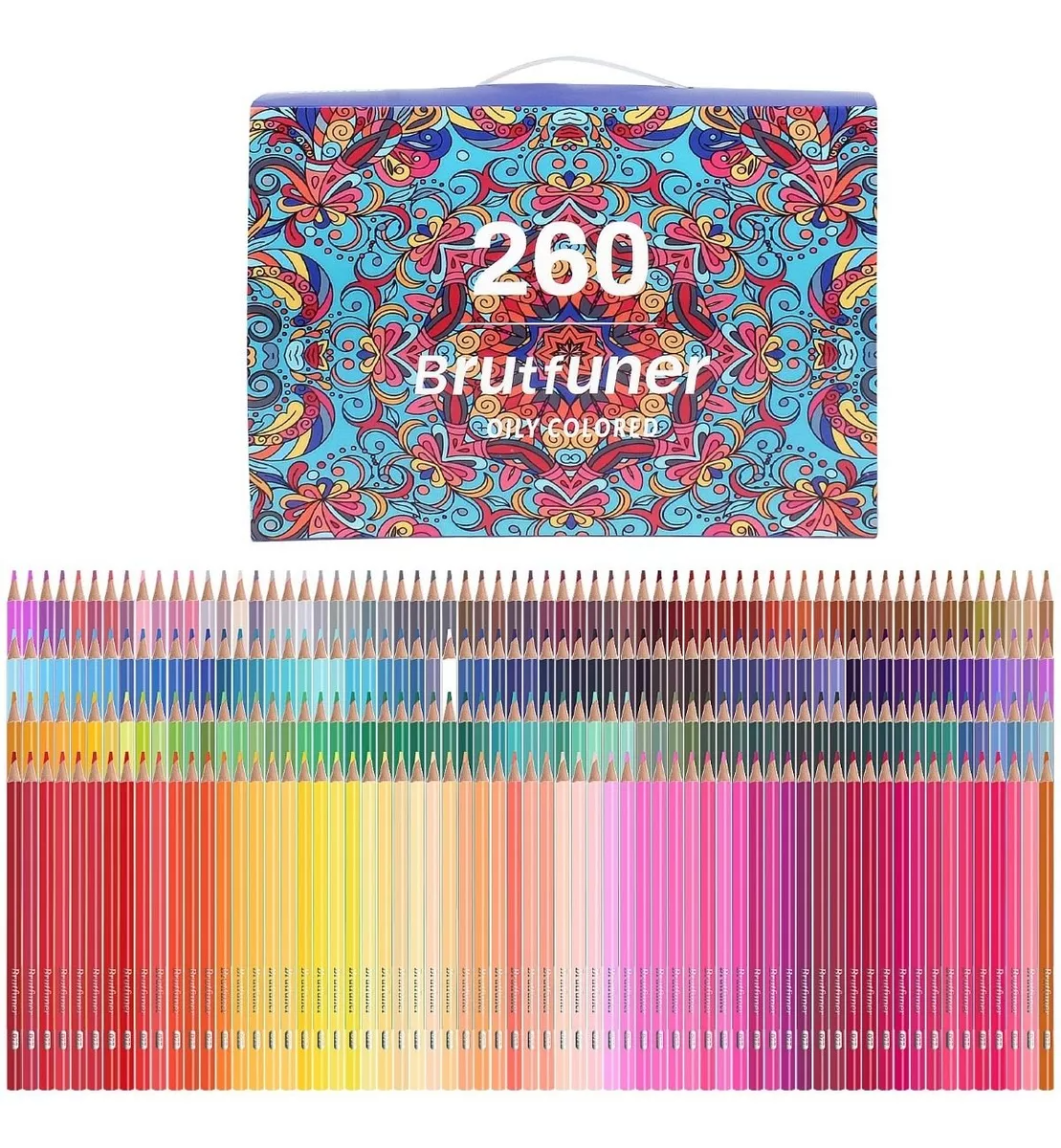 Lápices De Colores Brutfuner Juego De 260pcs.