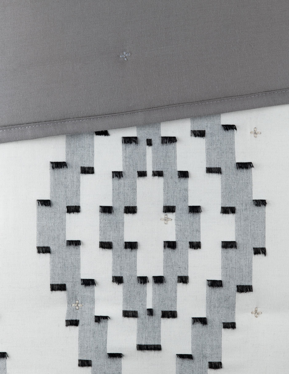 Edredón Ligero King Size Luxus más 2 Fundas Alcazar ESQUIMAL.