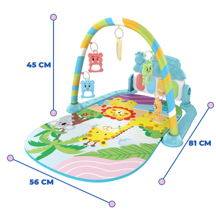 Tapete Musical para bebe Gimnasio Interactivo para niño.
