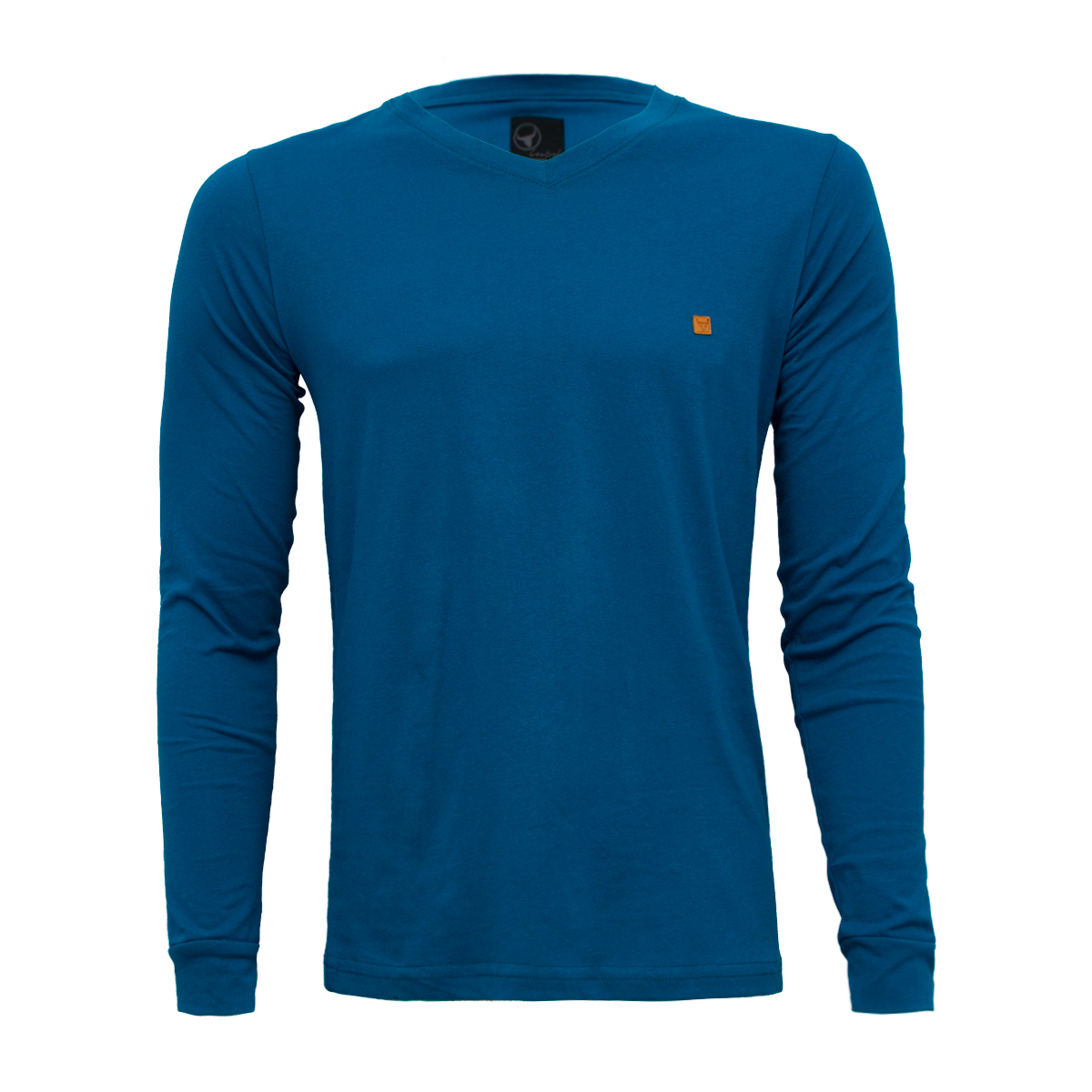 Playera Control Cuello V Manga Larga .