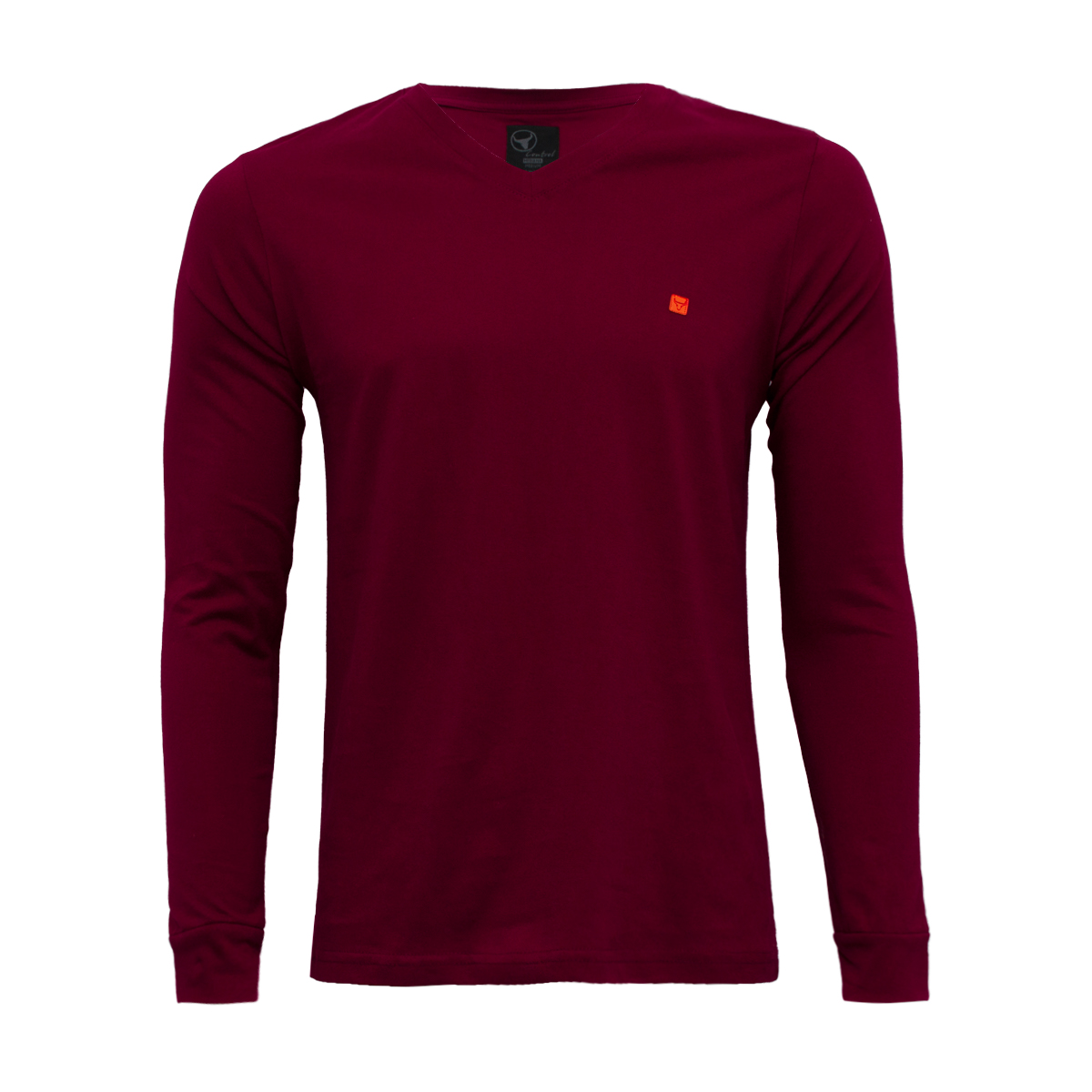 Playera Control Cuello V Manga Larga .