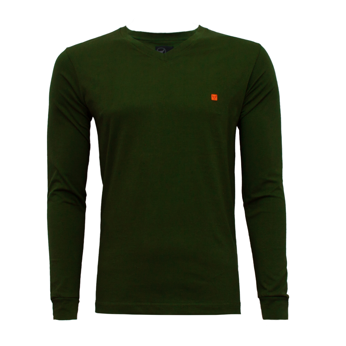 Playera Control Cuello V Manga Larga .