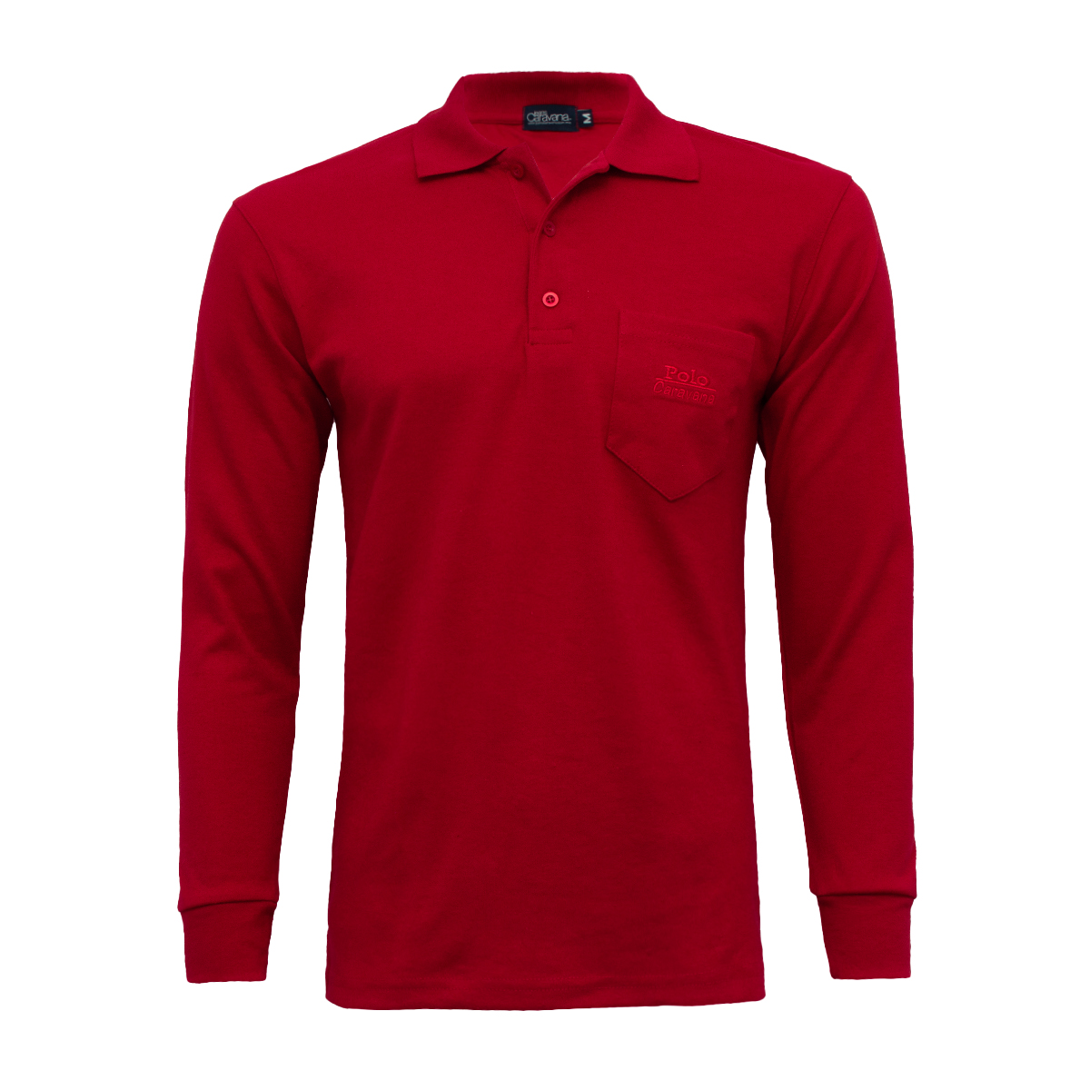 Playera Control Cuello V Manga Larga .