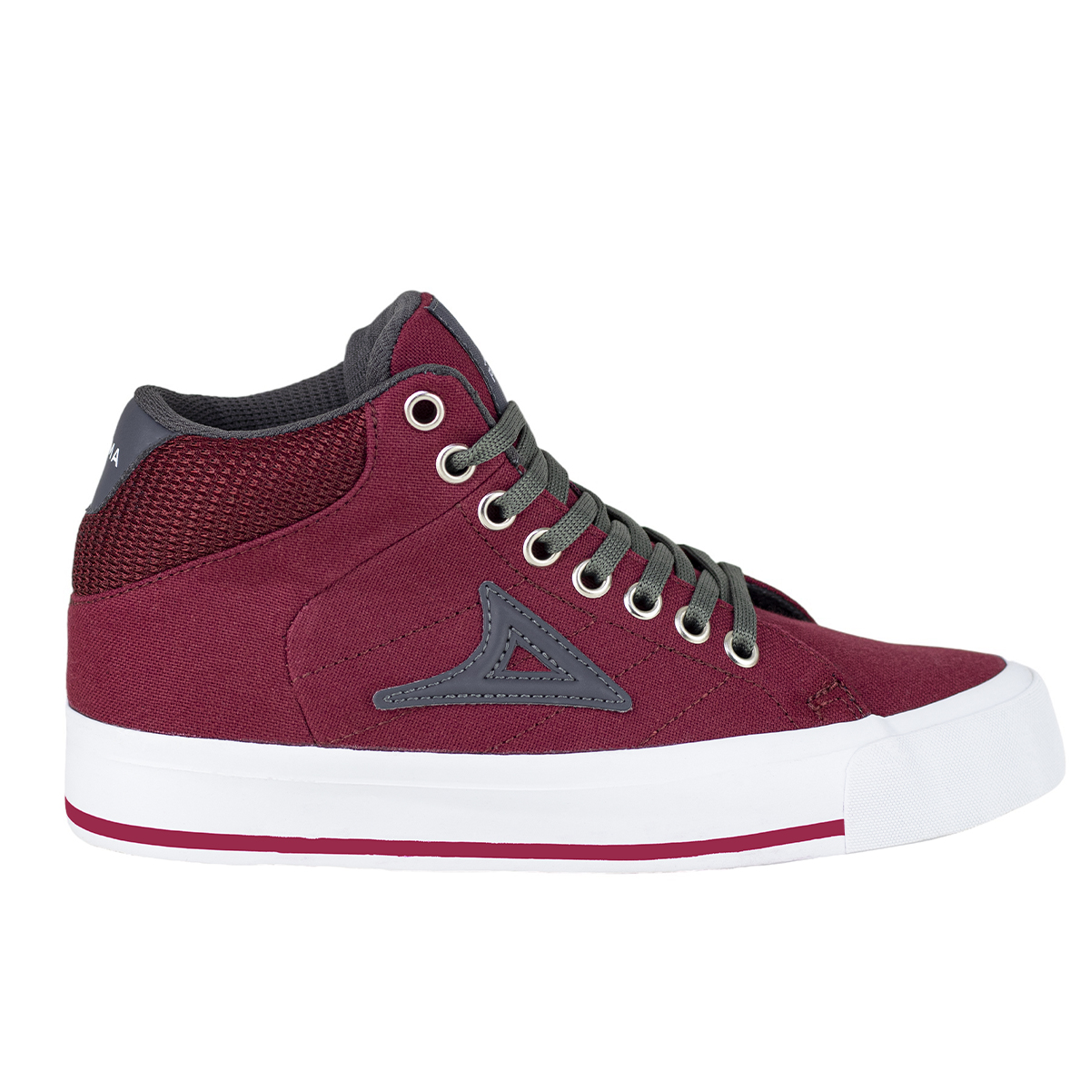 Tenis Pirma Urbanos Juvenil 6033 Guinda Oxford Bota Confort