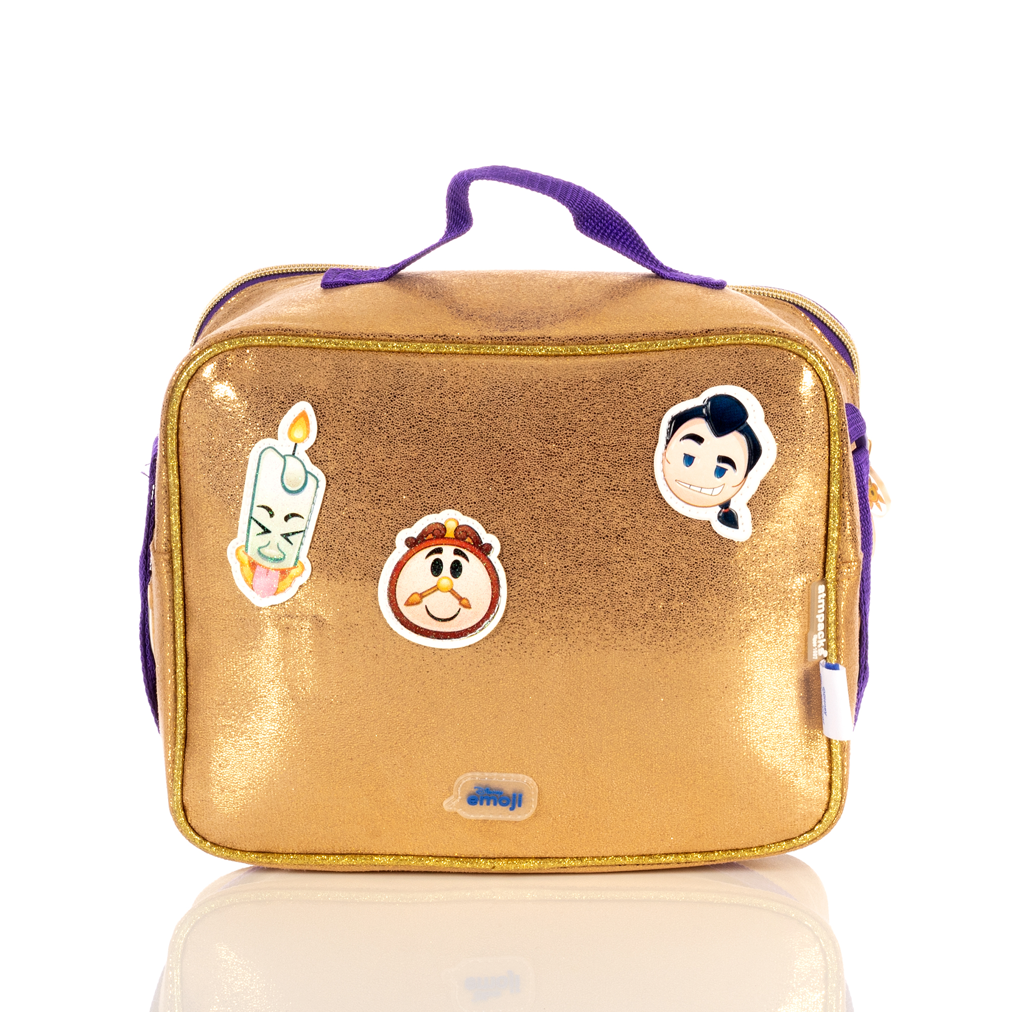 Lonchera Disney Emoji de La Bella y La Bestia.