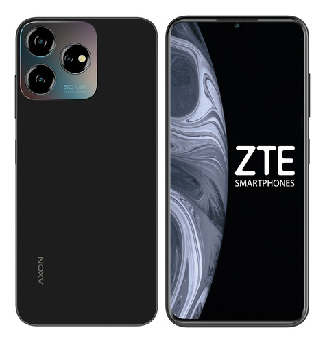 Zte Axon 50 Lite 256gb Nacional Color Negro.