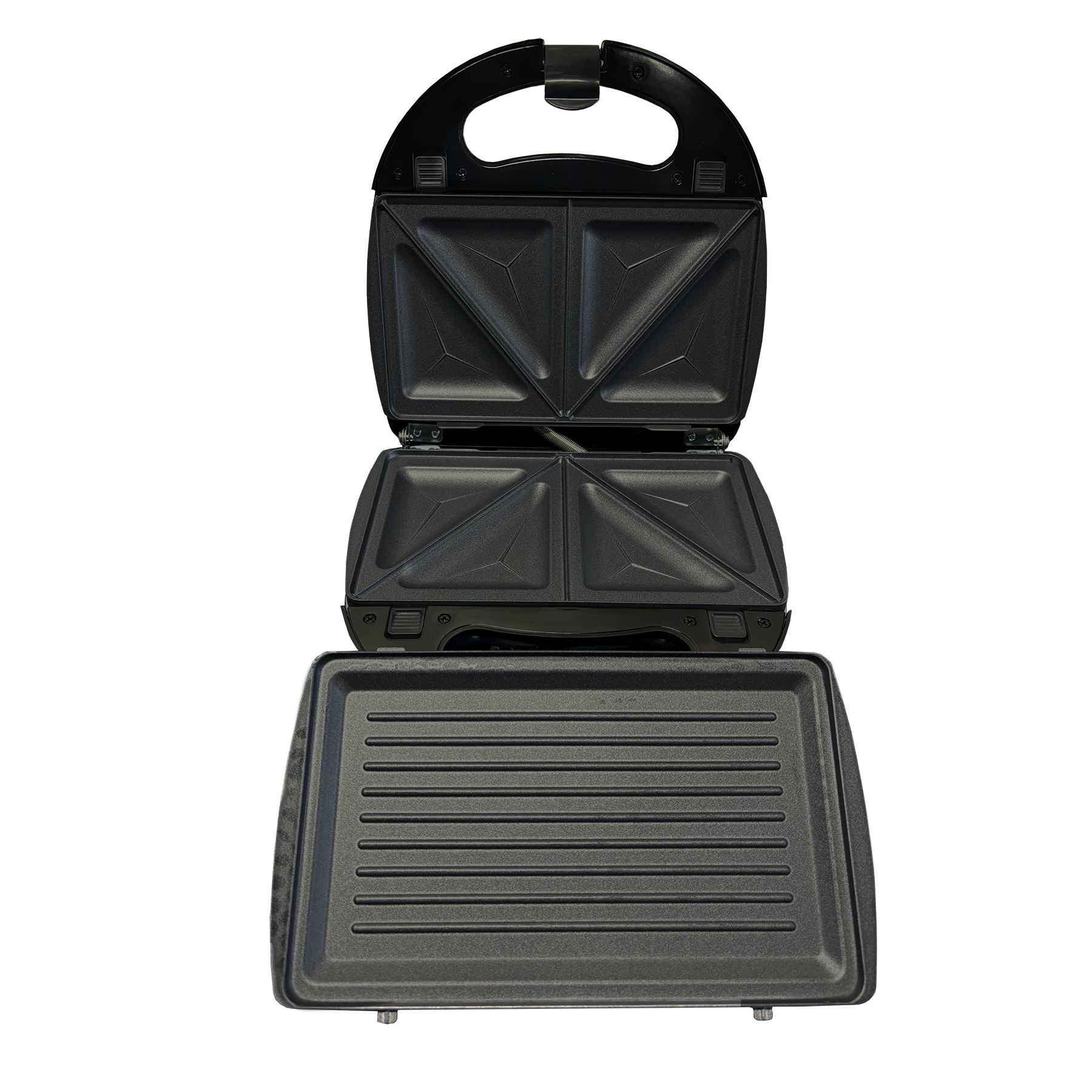 Sandwichera 3 En 1 con Placas Intercambiables Decakila Kuec048m.