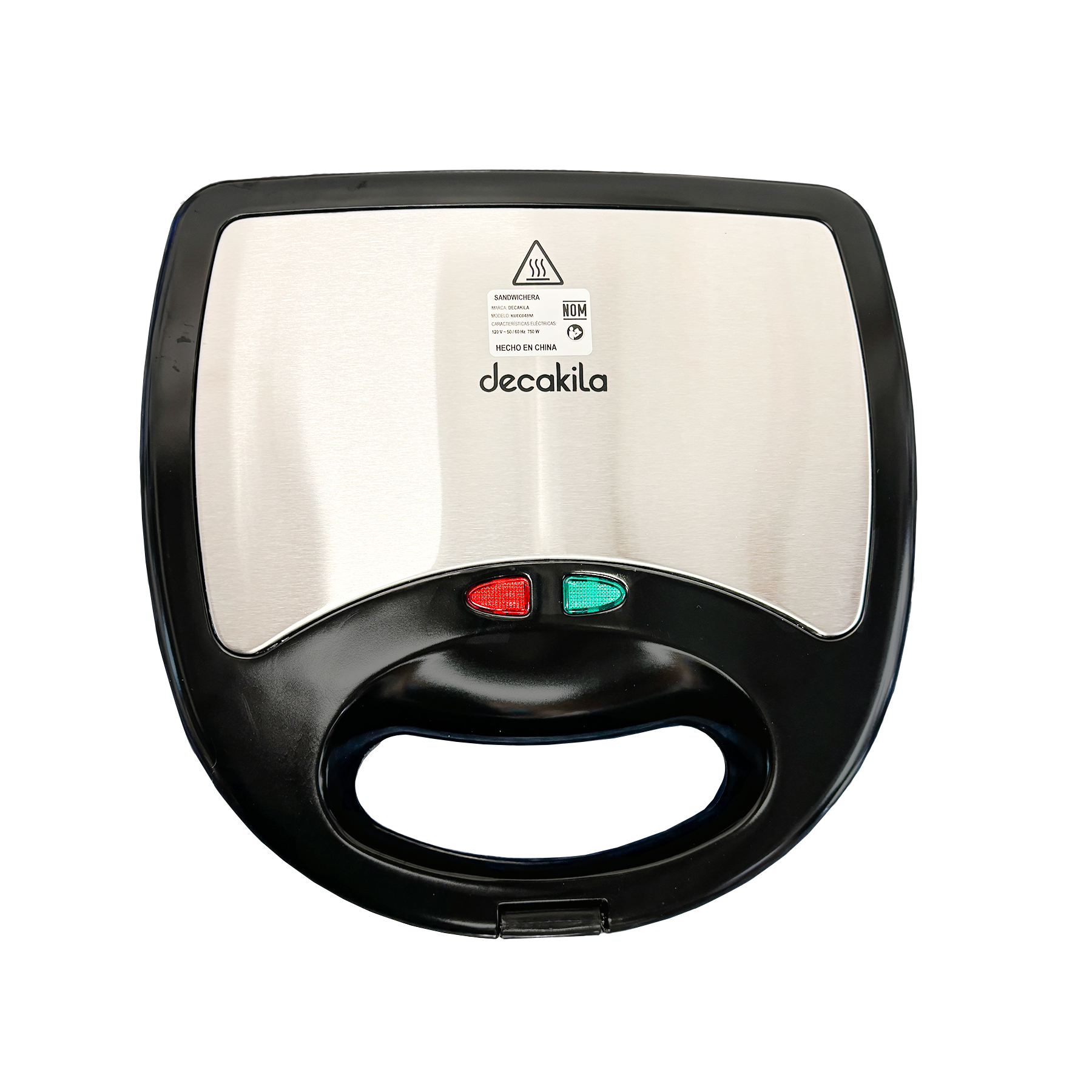 Sandwichera 3 En 1 con Placas Intercambiables Decakila Kuec048m.