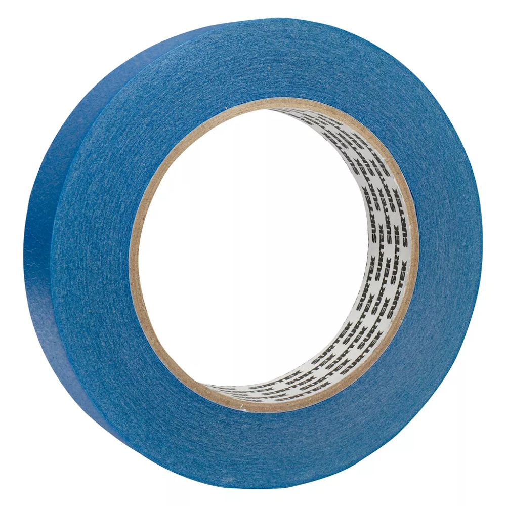 Cinta Masking Tape Azul Para Enmascarar 1 X 50 M Surtek.