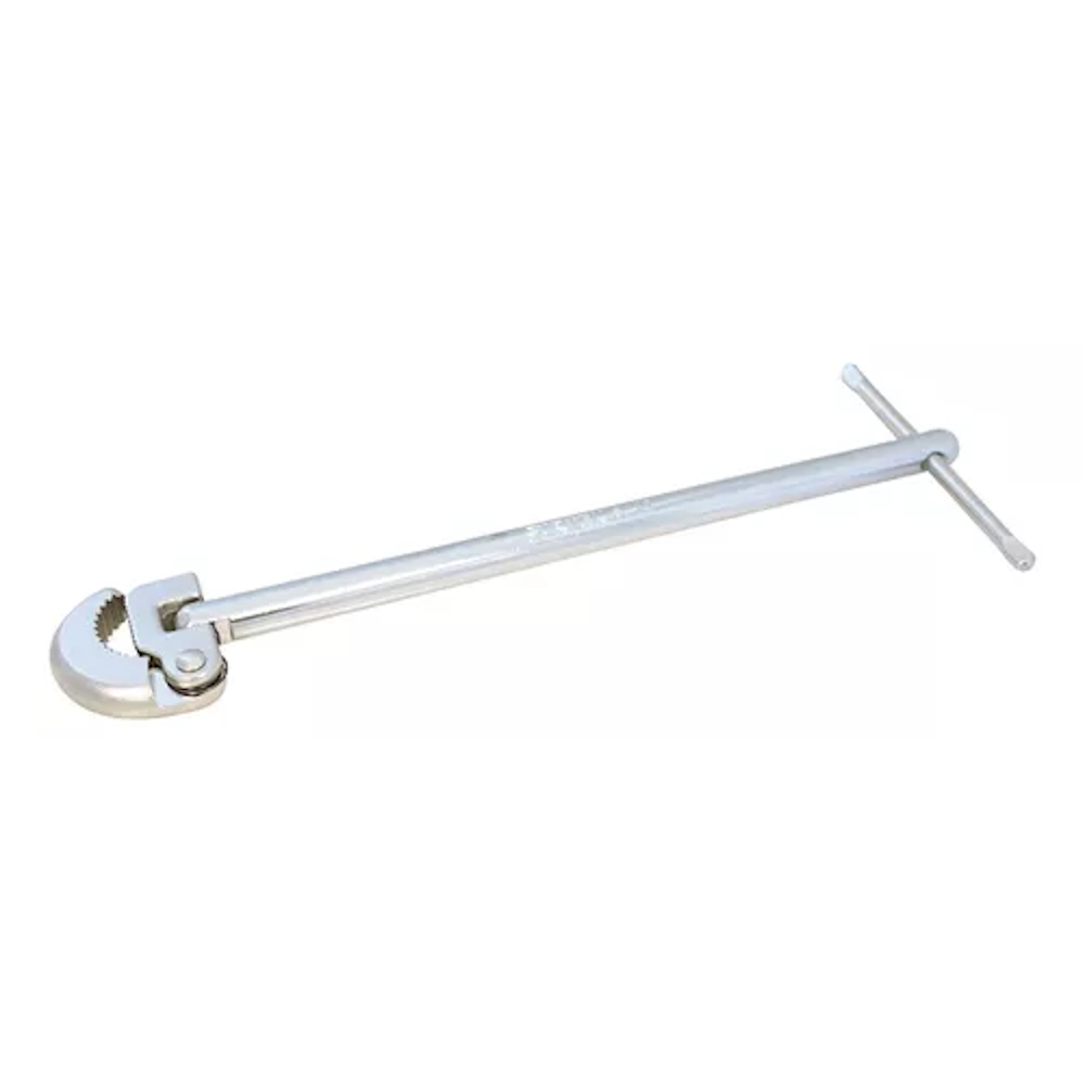 Llave Para Lavabo Cromada 12 Surtek Color Plateado.