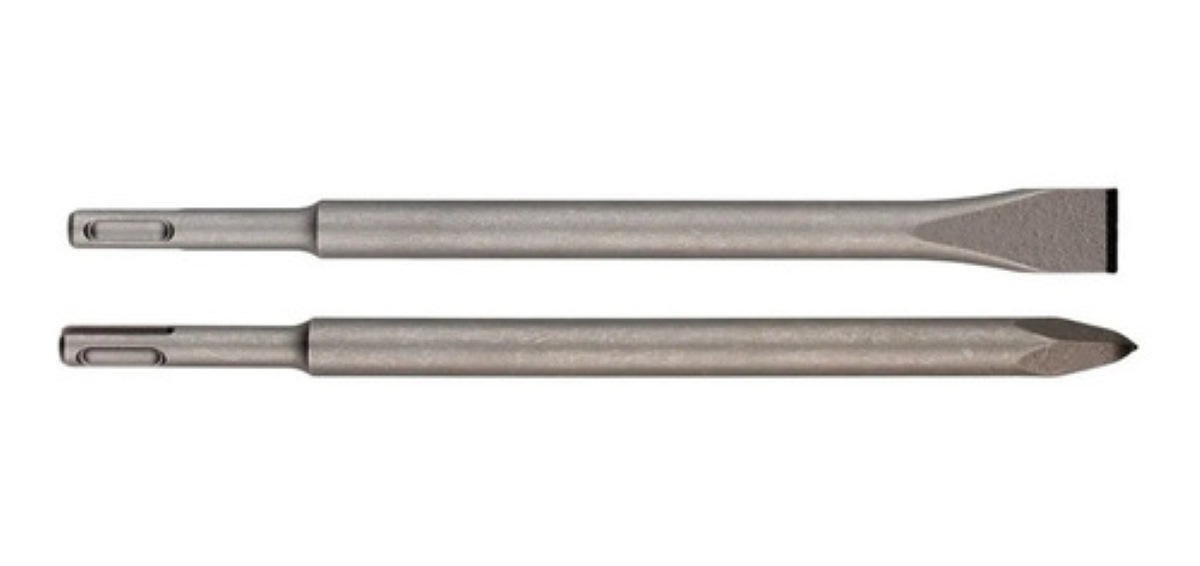 Cinceles Sds Plus Punta Y Plano 250 Mm De Largo Promo