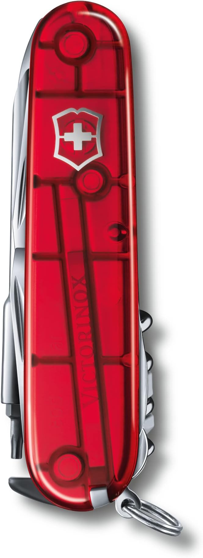 Victorinox Navaja Cybertool, Roja Transparente, 39 Usos.