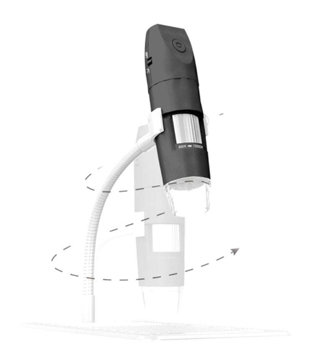 Microscopio Quasar Digital Qm3B 1000x Portable Wifi 2mp.