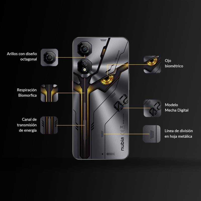 Nubia Neo 2 (5G) 8+12/256GB Gris