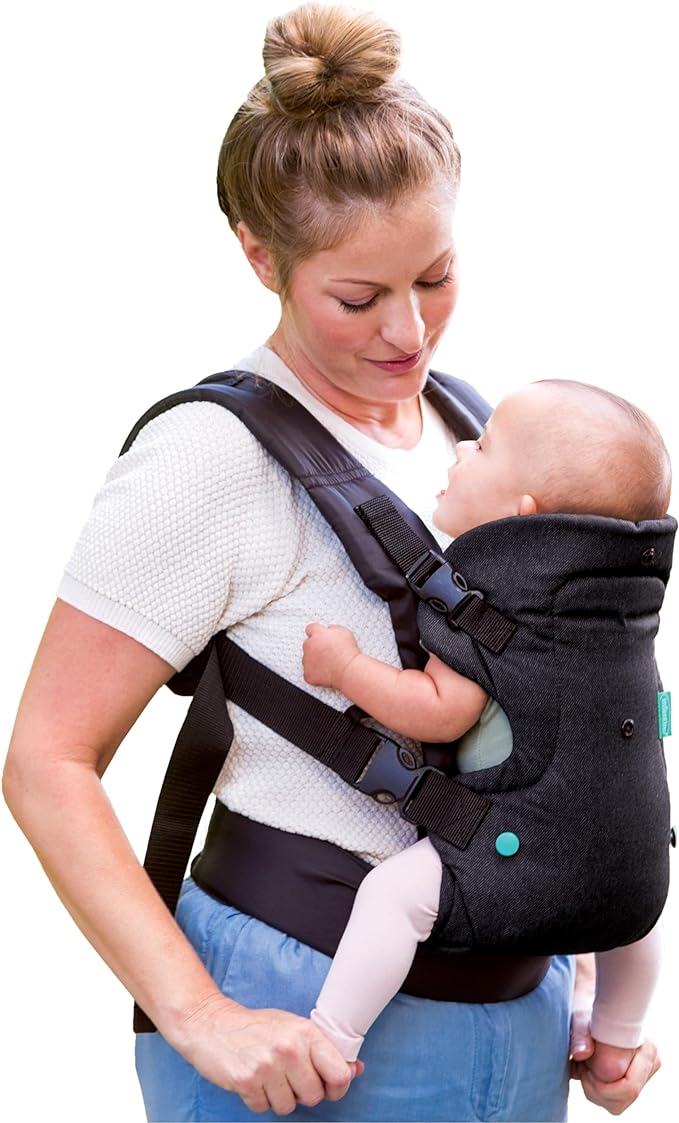 A Infantino Flip 4-in-1 Convertible Carrier - BLACK.