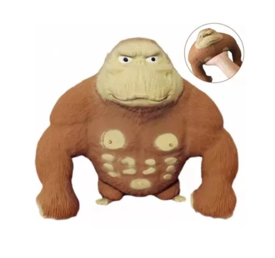 Juguete Anti Estres Squishy Juguete Gorila Divertido T.