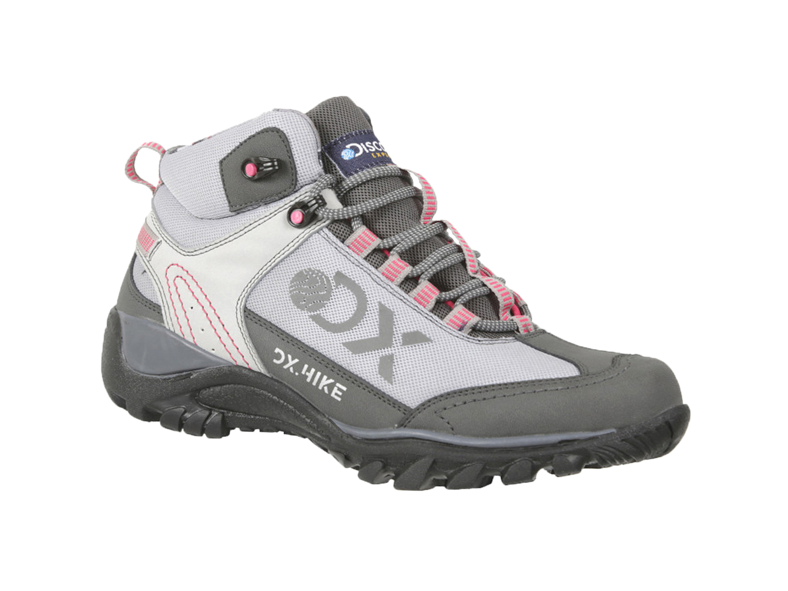 Bota Hiking Discovery Expedition Color Gris Concreto Sochi Para Dama