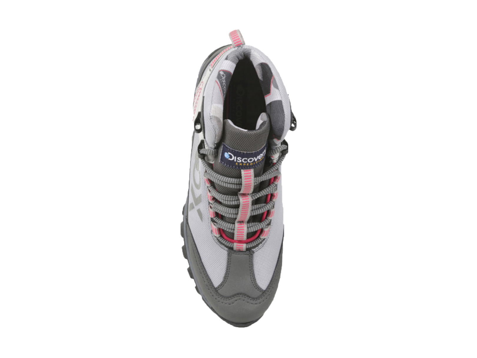 Bota Hiking Discovery Expedition Color Gris Concreto Sochi Para Dama