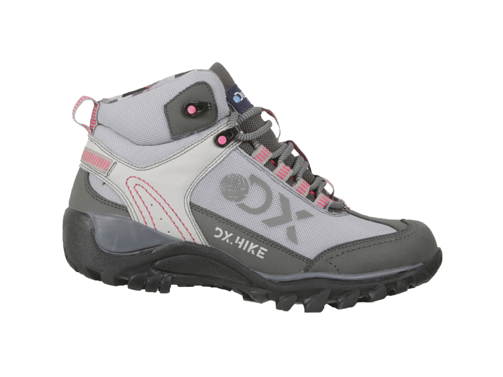 Bota Hiking Discovery Expedition Color Gris Concreto Sochi Para Dama