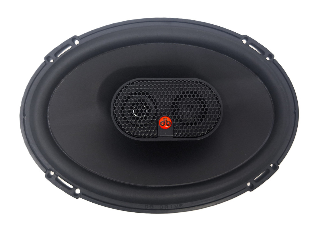 Bocinas Triaxiales DB Drive PTS69 125W RMS 6x9 Pulgadas 2 Ohms 3 Vías.
