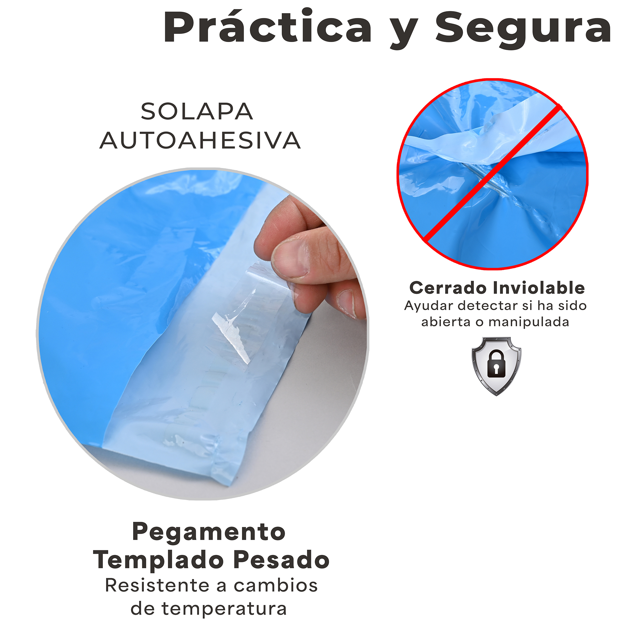Paquete de 100 Piezas Bolsa Sobre Para Paquetería 48 X 60 Cm Tamaño EXTRA GRANDE Envíos E-Commerce, Mensajería, Adhesivo, Poly Plástico Resistente, Impermeable MOD:A021.