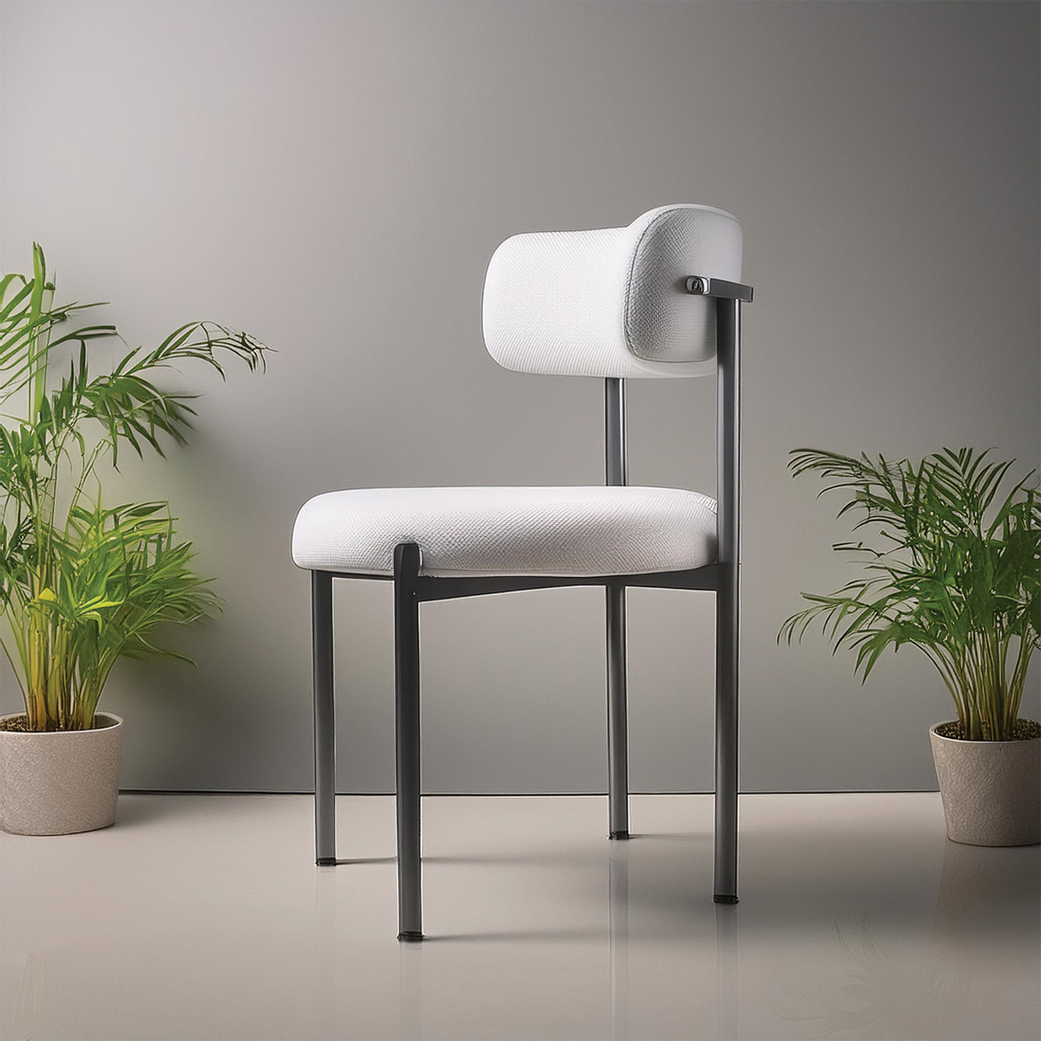 Silla de Comedor Cómoda con Tejido de Felpa Bossa Audrey.