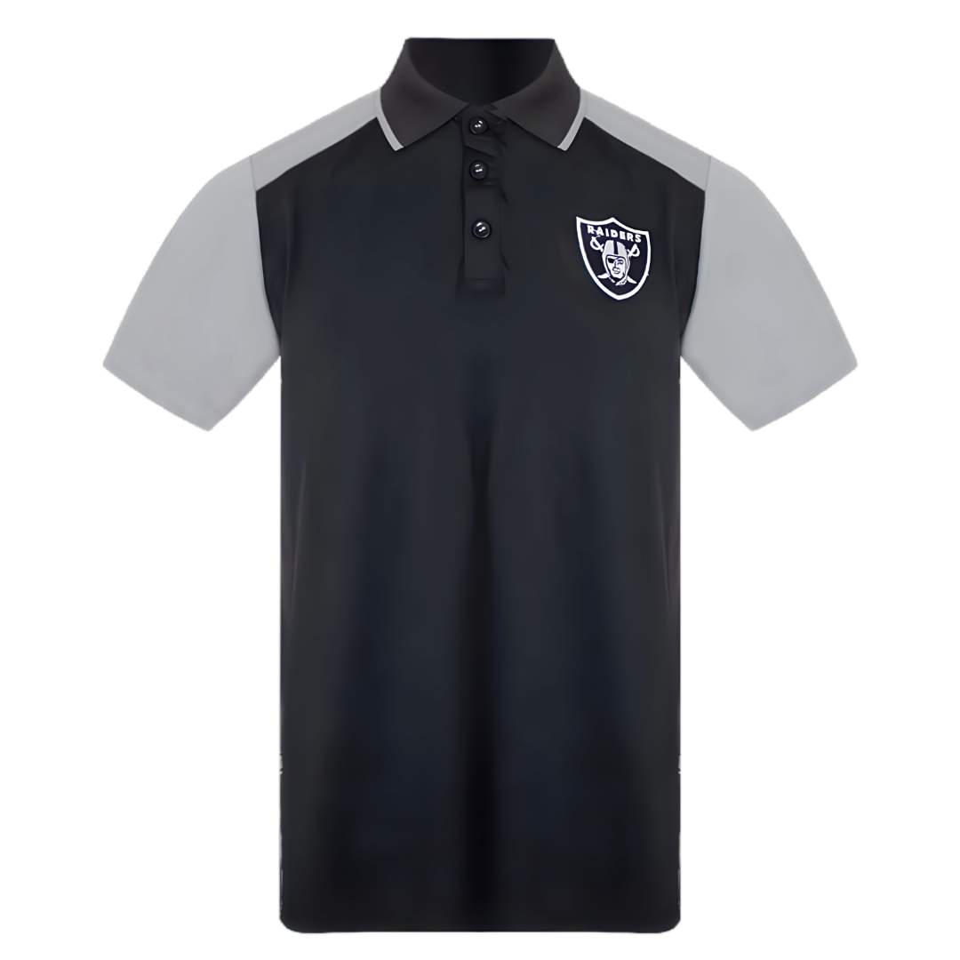 Playera Tipo Polo Deportiva para Hombre Las Vegas Raiders